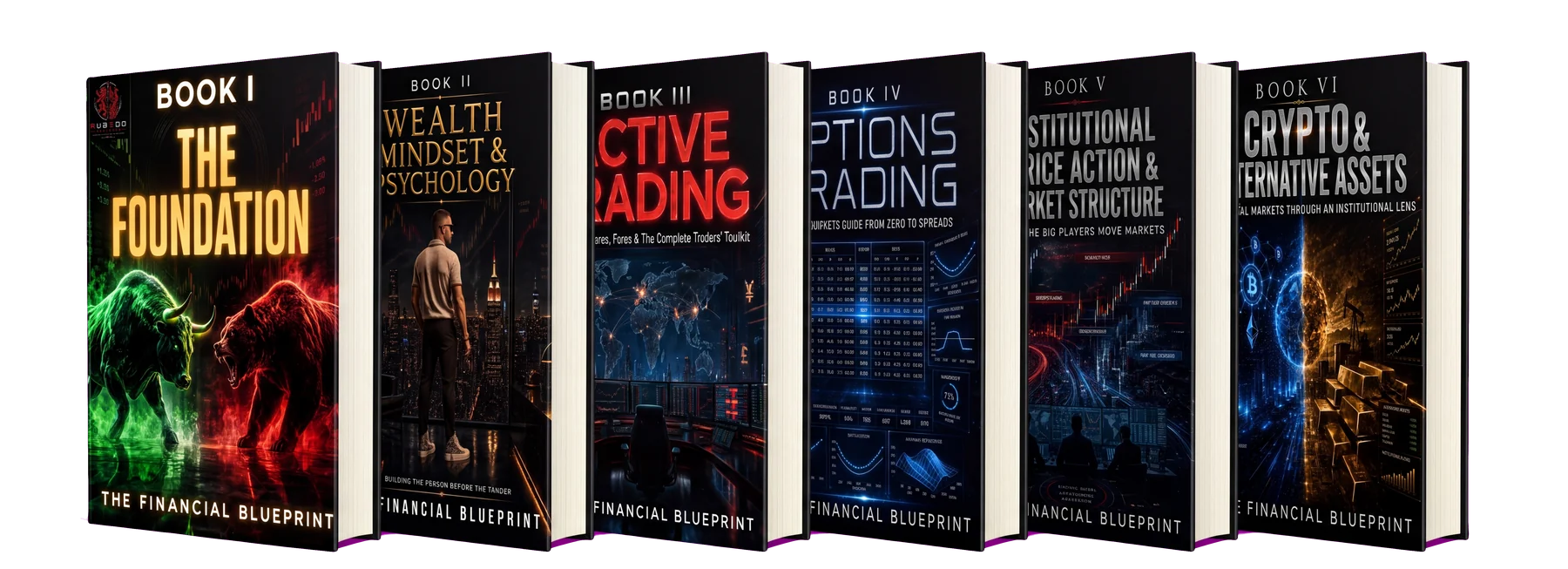 The complete six-book Financial Blueprint collection in 3D, Book One free
